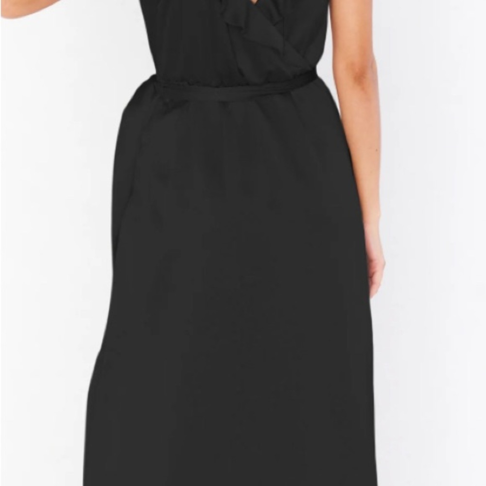 Samantha Ruffle Wrap Dress - Picture 2 of 5